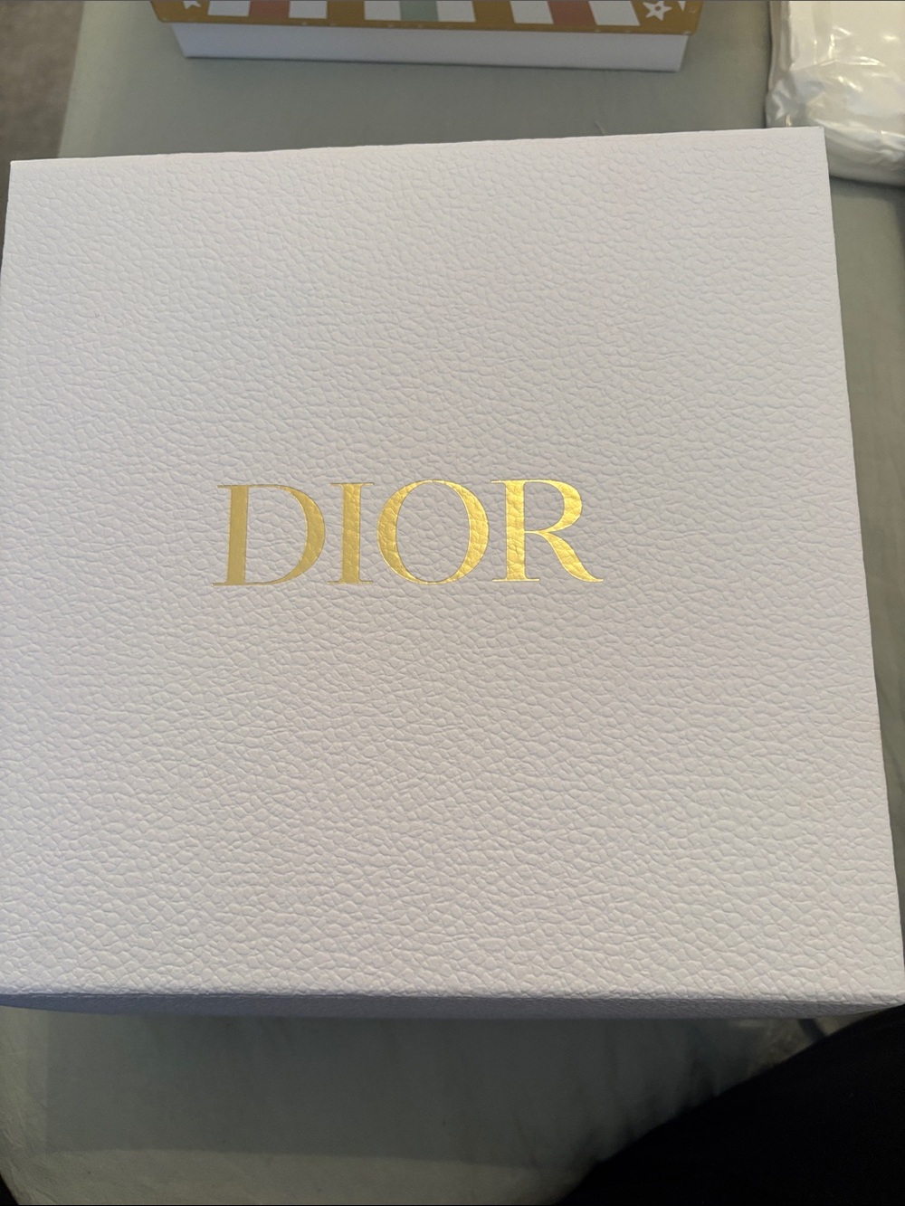 Accessory Box with 'DIOR' Logo 9x9 w/card